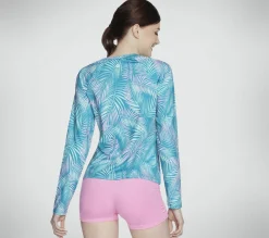 GO DRI Pacific Palms Long Sleeve Crew