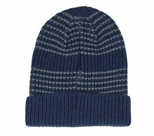 Marled Stripe Beanie
