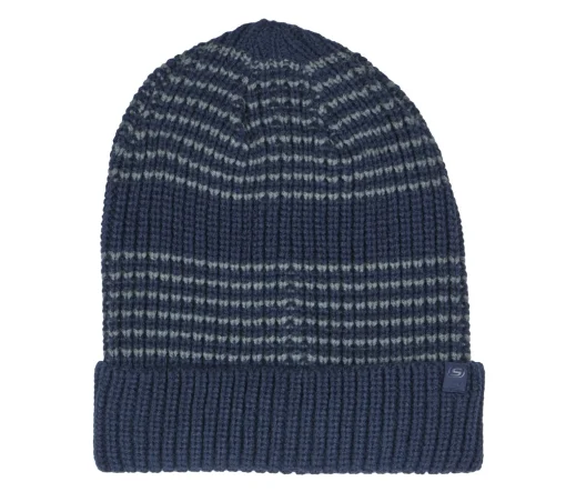 Marled Stripe Beanie
