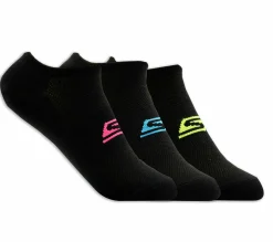 3 Pack No Show Stretch Socks