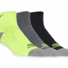3 Pack Quarter Crew Athletic Socks